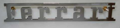 Medium Ferrari Badge	FER02010