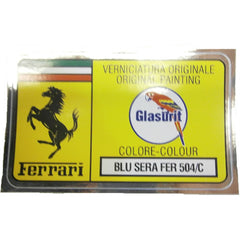 Paint Code Sticker (BLU SERA FER 504/C)	FER02135