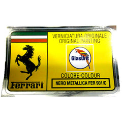 Paint Code Sticker (NERO METALLICA FER 901/C)	FER02200