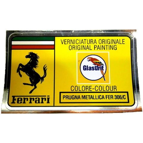 Paint Code Sticker (PRUGNA METALLICA FER 306/C)	FER02220