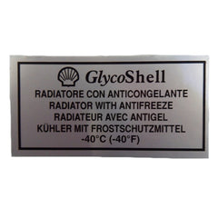Expansion Tank Sticker	FER02230