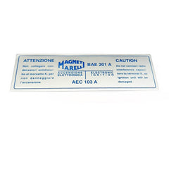 Coil Sticker, BAE 201 A	FER02250