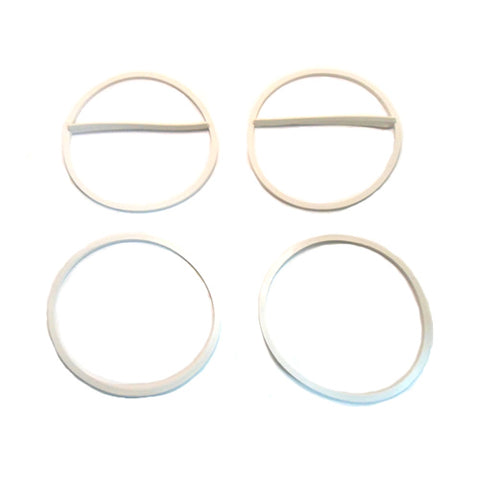 Fiat Spyder Rear Light Inner Seals, set of 4	FIA19215