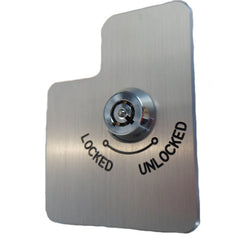 Shift Gate Lock, clear anodised	GL-03CA