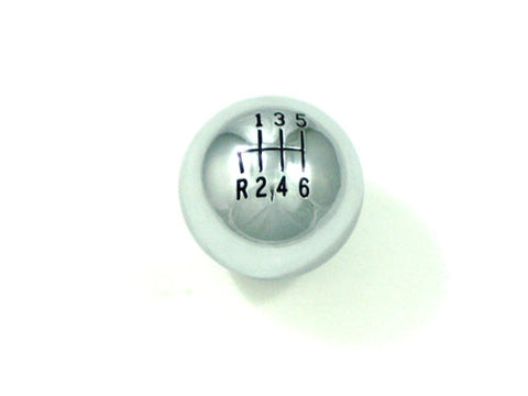 6-Speed Gear Knob with Black Infill, 47mm	GN03B-47C