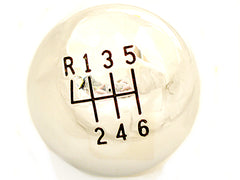6-Speed Gear Knob with Black Infill, 47mm	GN04B-47C