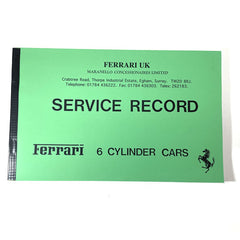 Service Record Book 6 Cylinder Carb Models	MC6019-1