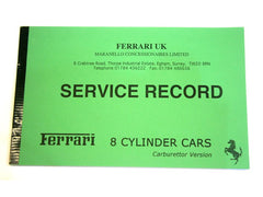 Service Record Book	MC6019-2