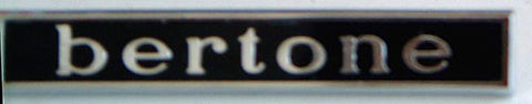 "Bertone"Badge