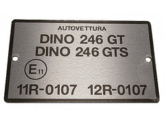 'E' Mark Plate 24602135