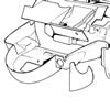 Front Spare Wheel Moulding 24603075