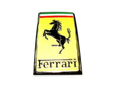 Ferrari Oblong Front Nose Badge Enamel
