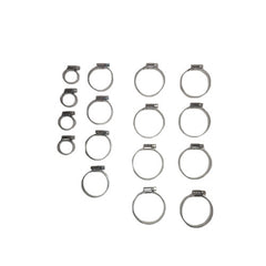 Uprated Stainless Steel Hose Clip Set