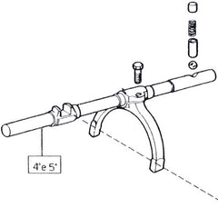 4th/5th Gear Selector Shaft 522475