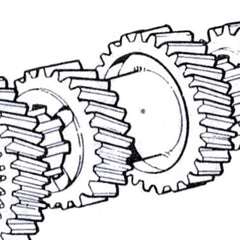 Secondary Gear Cluster 4th  5th Gears