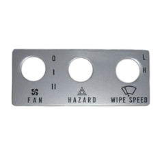 Three Hole Switch Plate