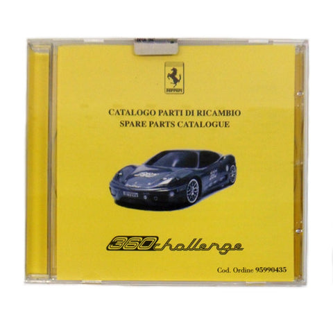 360 Challenge Spare Parts Catalogue CD 95990435