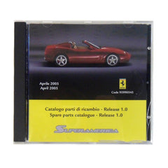 575 Superamerica Spare Parts Catalogue CD 95990545