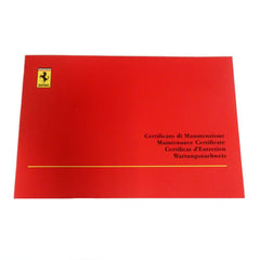 Service Record Book                                                          Red Cover