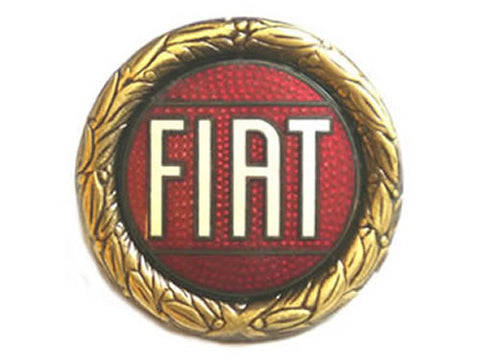 "FIAT" Enamel Badge