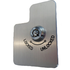 Shift Gate  Lock, clear anodised