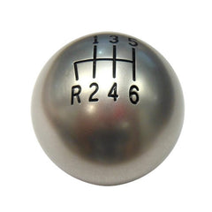 6-Speed Gear Knob with Black Infill, 47mm GN03B-47A