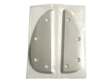 Skid Plates pair, complete with fixings