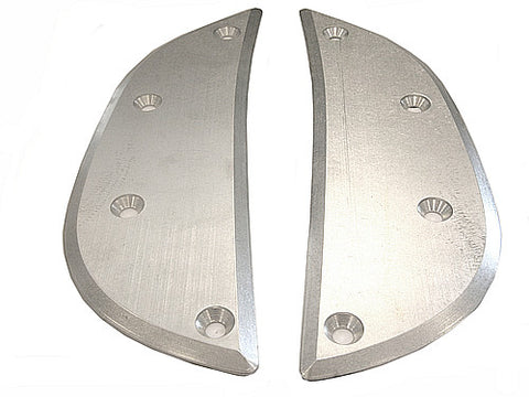 Skid Plates pair, complete with fixings