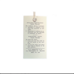 Replica Veglia Borletti Clocktag (246: Series 3/E) 	24601015