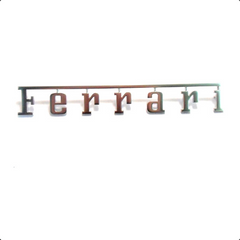 Ferrari" Script 200mm, 2 Pin (208: All); (308: GTB/S, GTBi/Si, QV); (288: GTO); (F40) 	61025000