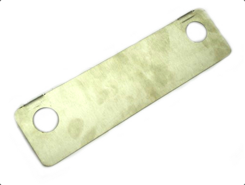 Front Number Plate Mount Stainless Steel 	 24604092