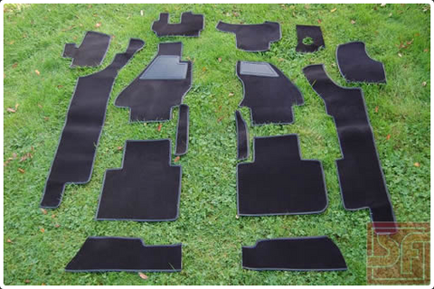 308 GT4 Carpet Set Black, LHD (308: GT4 1978) 	 30804355