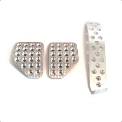 High Quality Aluminium Pedal Set Wider 550 style brake and clutch pedals 	PS04