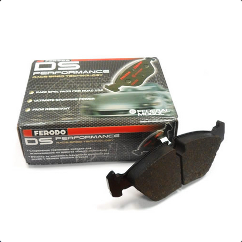 Performance Front Brake Pads, set of 4 Ferodo DS Performance Supersedes: 118588 (208: 1989 Turbo) 	135704/FDS