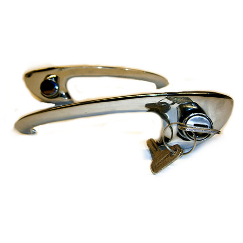 Chrome Exterior Doorhandle